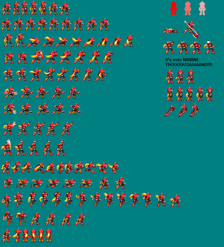 Megaman Zero but has the head of Axem Ranger Red by BlakeandAlex12 on ...