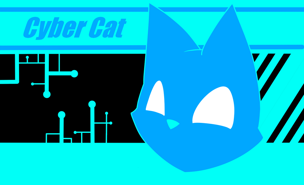 CyberCat by CatGamer18 on DeviantArt