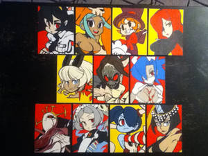 Skullgirls paintings