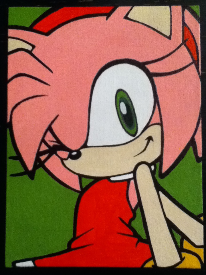 Amy Rose painting