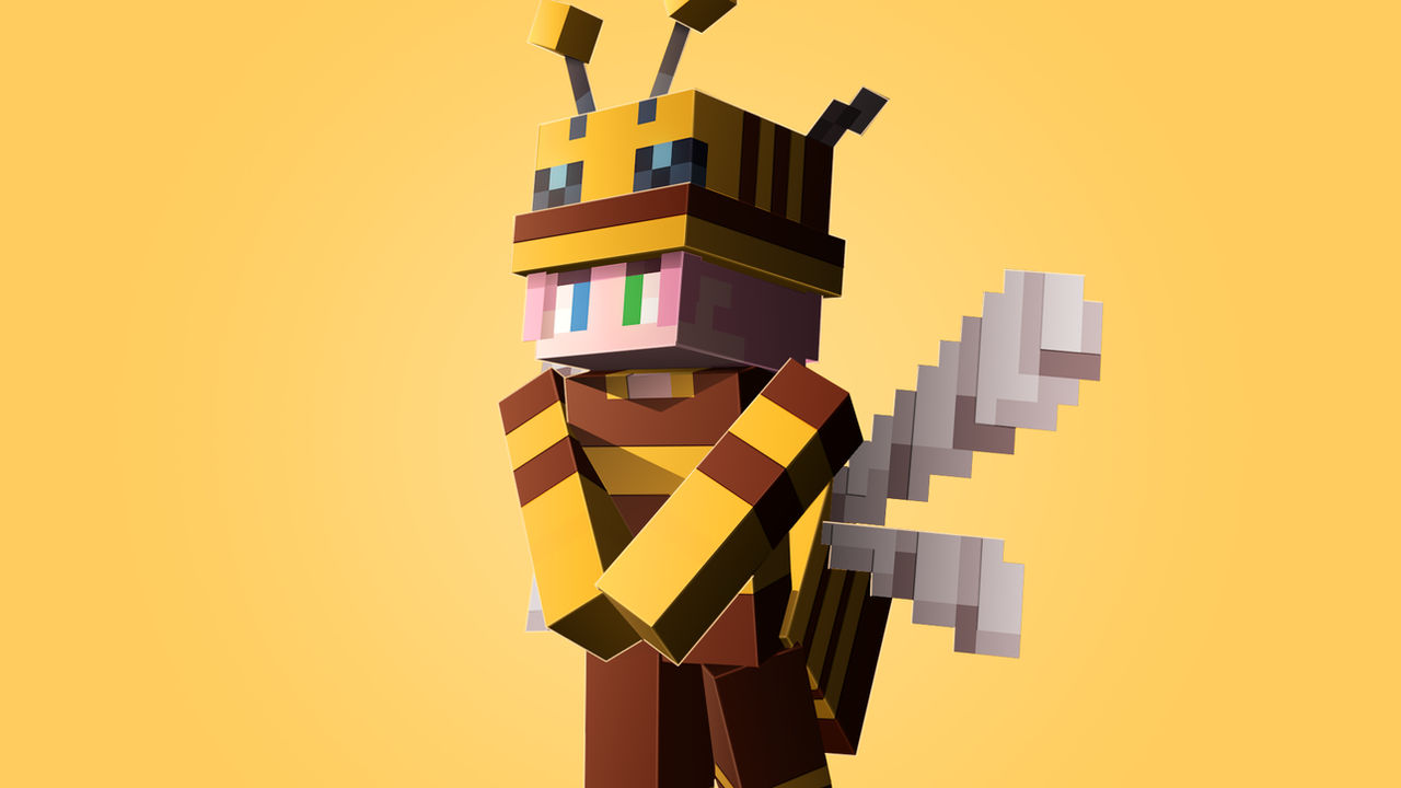 Minecraft Bee by happymrz3ne on DeviantArt