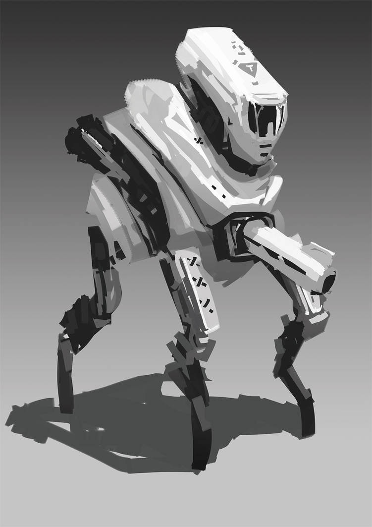Robotsketch 02 by LennartVerhoeff on DeviantArt