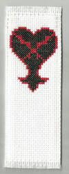 Heartless symbol bookmark by mew-trainer-rose