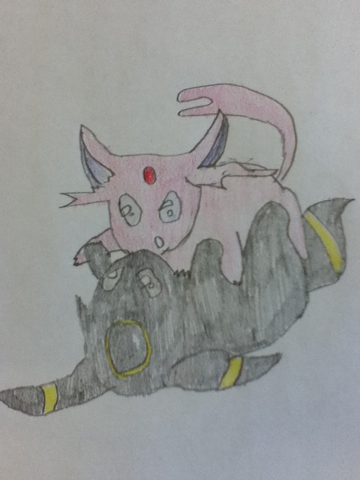 Umbreon and Espeon