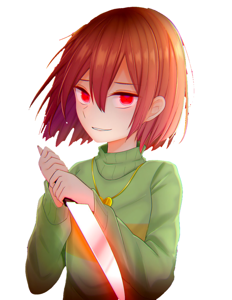 Chara (Render 4) by lolma67 on DeviantArt