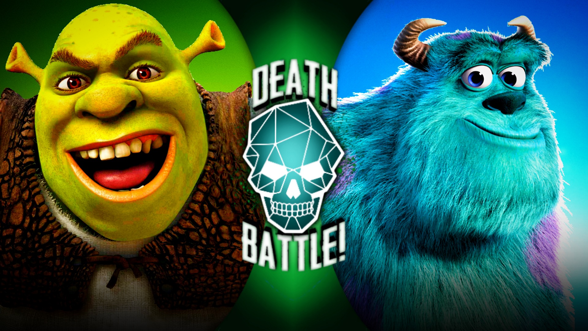 Shrek VS Sulley By Lolma67 On DeviantArt shrek-vs-sulley-by-lolma67-on-deviantart