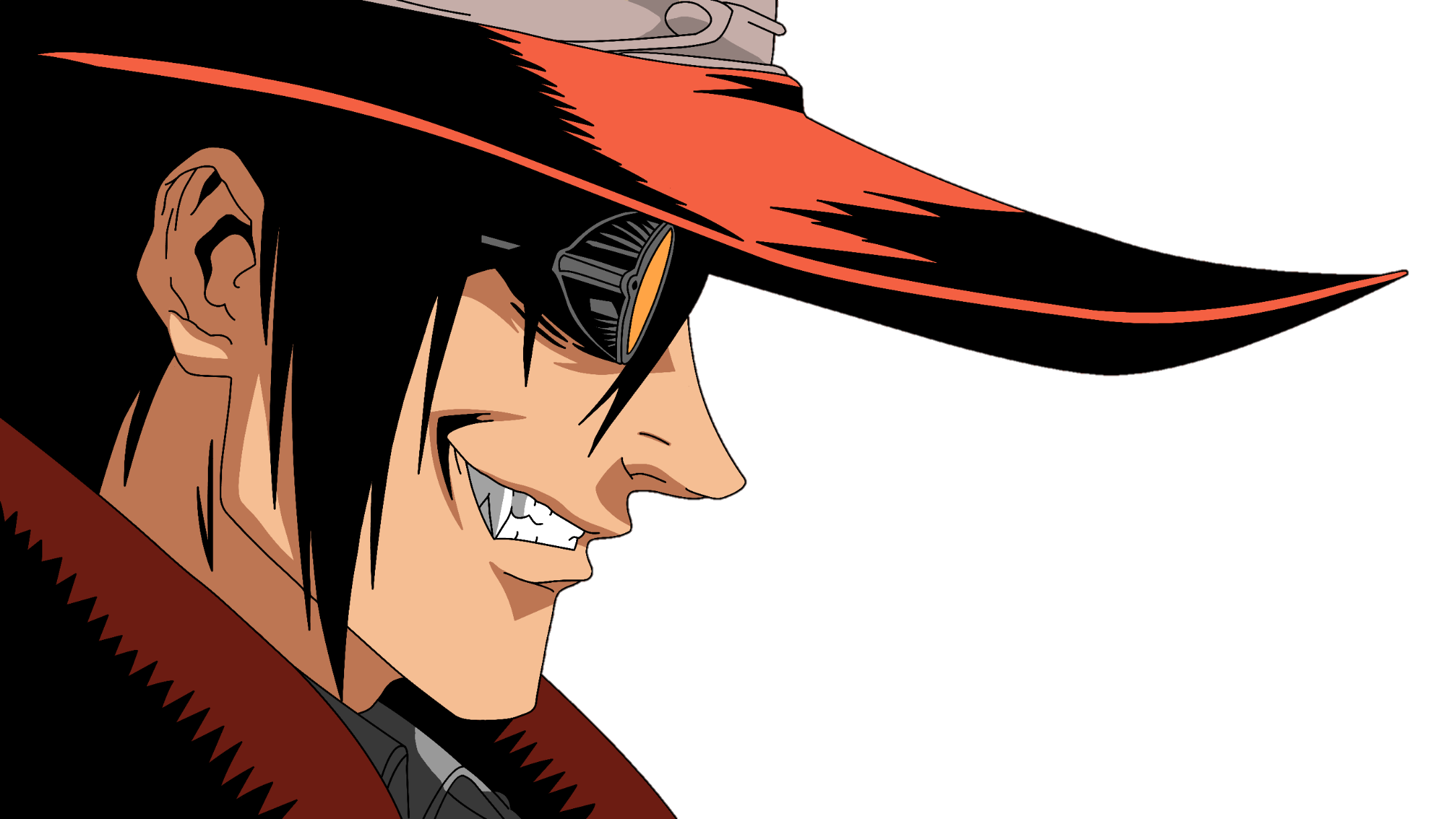 Hellsing Ultimate Alucard Headshot Vector PNG by VigoorDesigns on DeviantArt