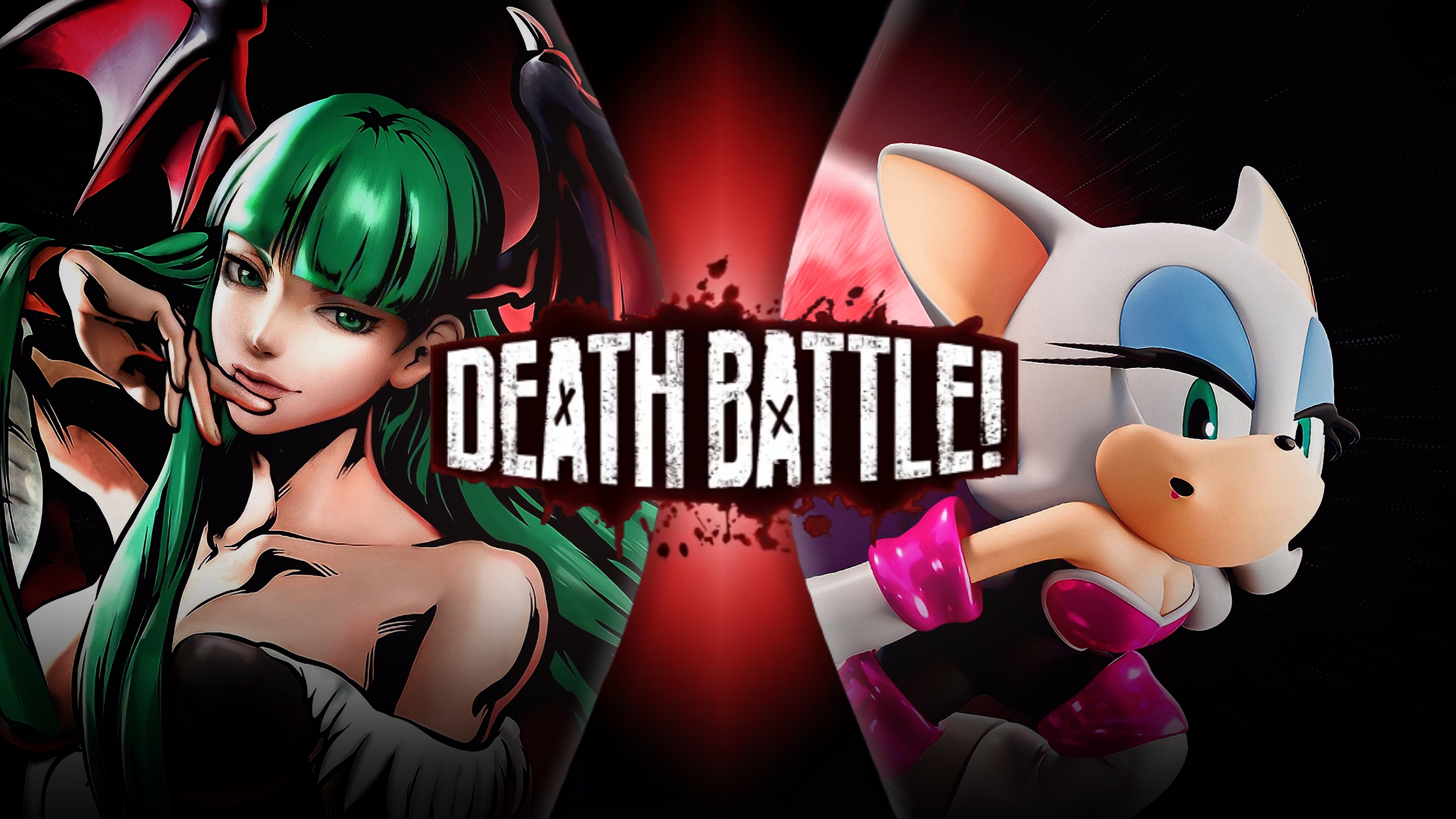 Morrigan Vs Ryu Morrigan VS Rouge by lolma67 on DeviantArt