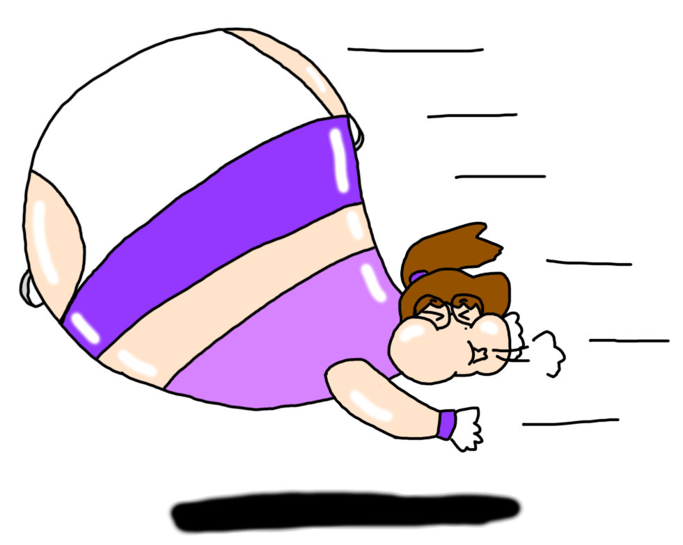 Stephanie Deflated by LaddLover101 on DeviantArt