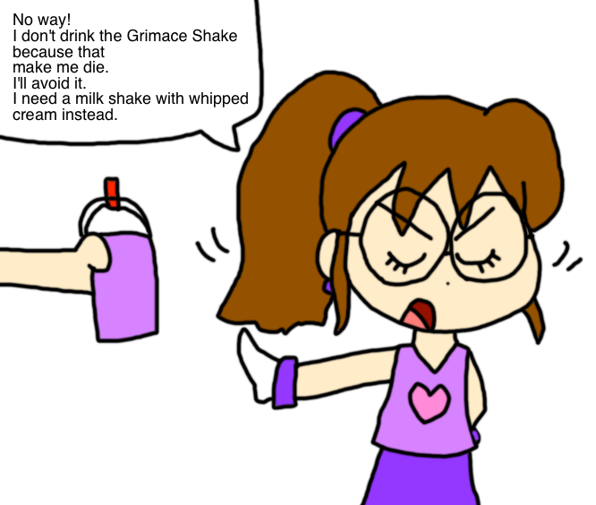 The Grimace Shake in a bottle? by krokscer on DeviantArt