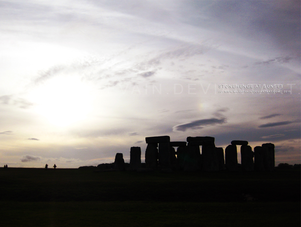 Stonehenge at Sunset I