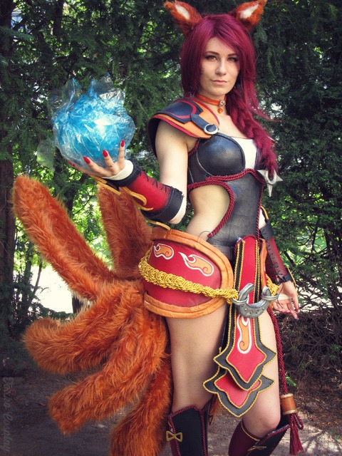 Foxfire Ahri Cosplay - Play time's over~