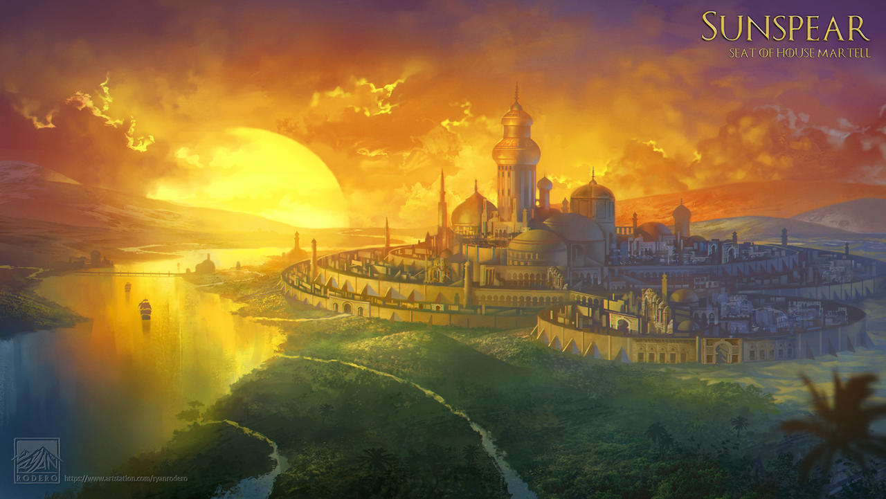 Sunspear Game of Thrones/ASOIAF Fan Art by RyanRodero on DeviantArt