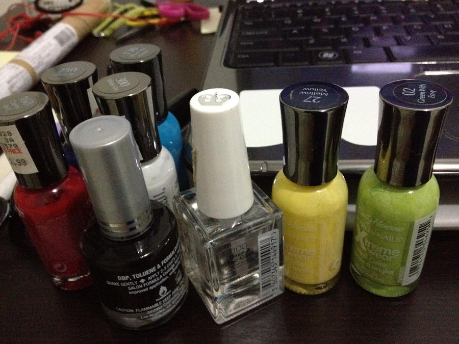 Nail polishes