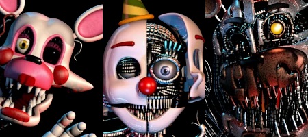 FNaF - Ultimate Custom Night Icons Remake V2 by Puppetio on DeviantArt