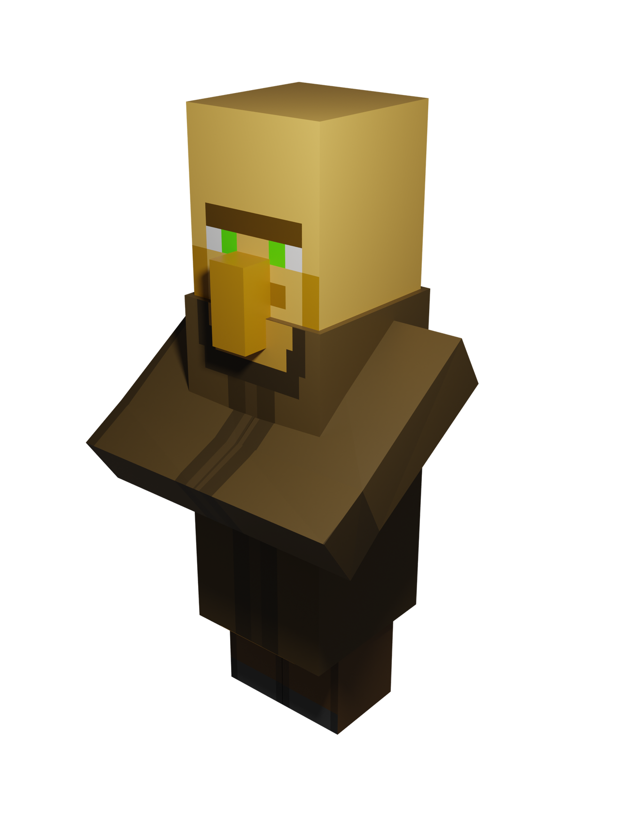 Base Model Villager Minecraft Villager blender model by ElementaSFM on DeviantArt
