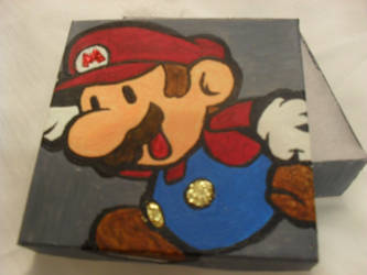 handpainted mario box