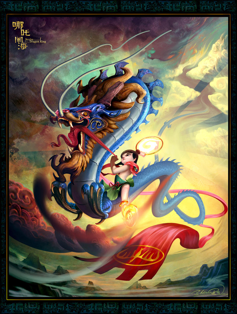 Nezha Conquer the DragonKing