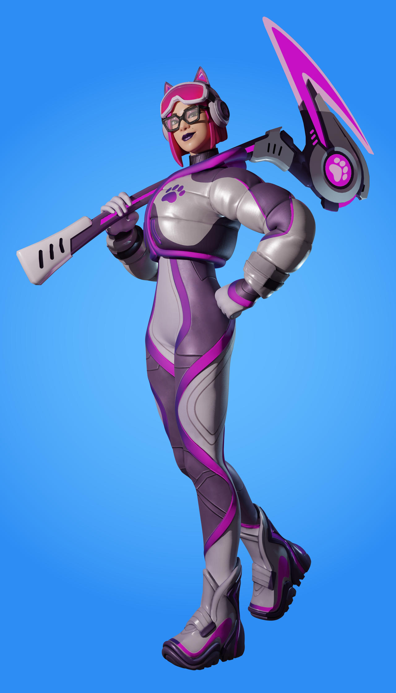 Render Trailblazer Lynx (Fortnite) by EseJota11 on DeviantArt