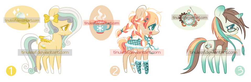 Set Price - Pony Adoptable Batch01 - CLOSED