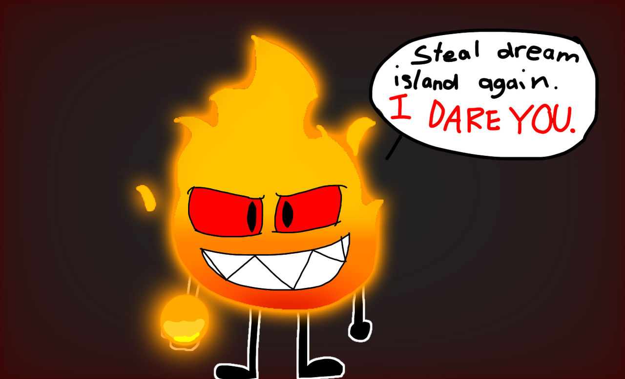 Fiery Infallble BFB AU - Insane Firey by EthanGamerTV234327 on DeviantArt