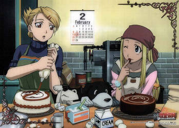 winry y riza