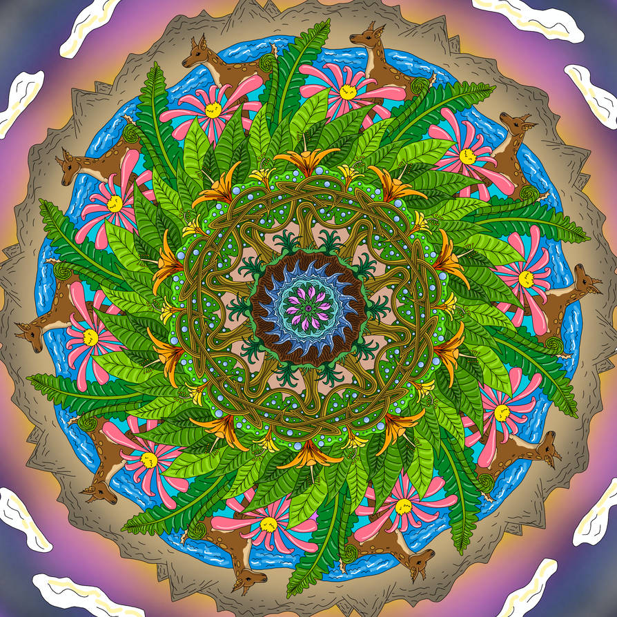 Spring Mandala Examples Spring Mandala by CallistaMystique on DeviantArt