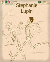 Lupin and Stephanie