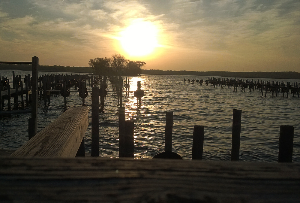 Sunset at blarney island