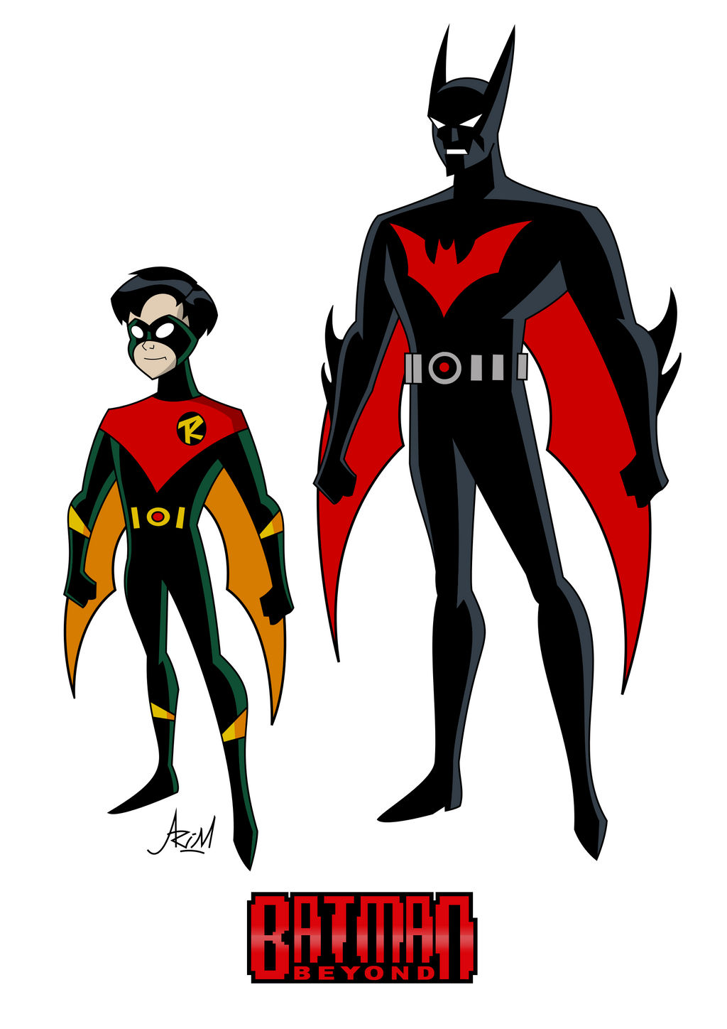Classic Batman and Robin Beyond by Ari-M94 on DeviantArt