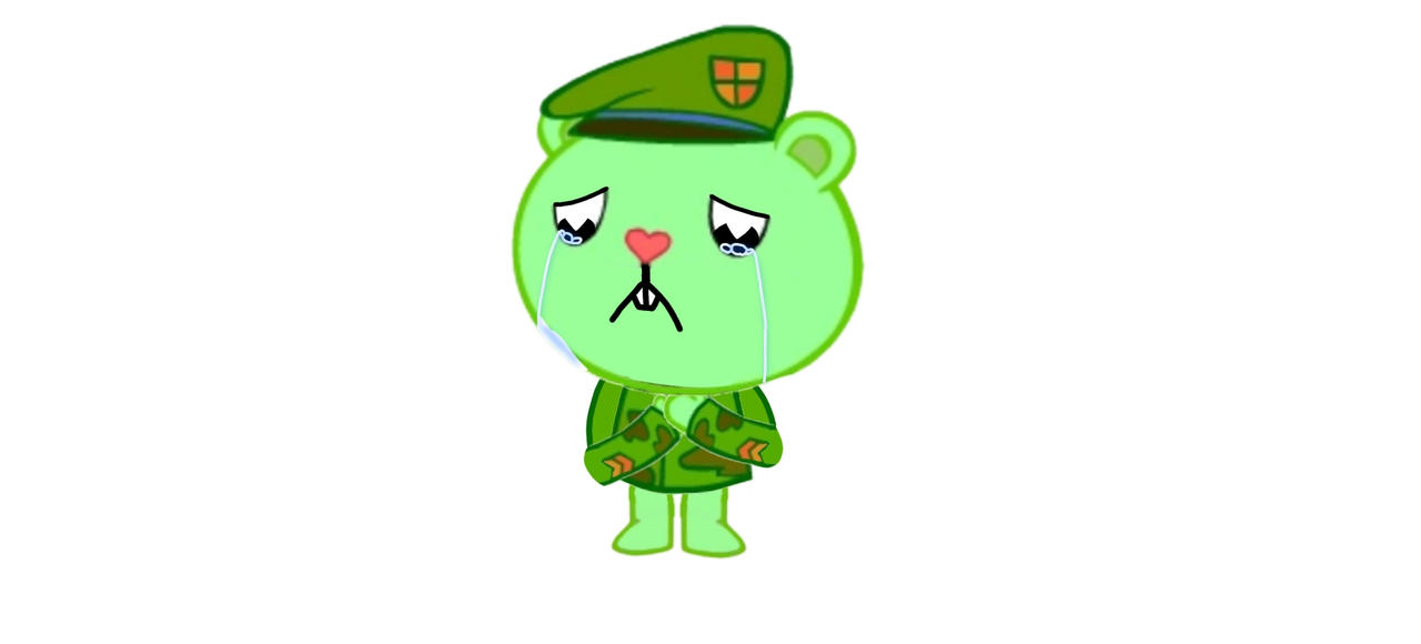 Flippy Sad HTF by UwUponpMlpHTF on DeviantArt