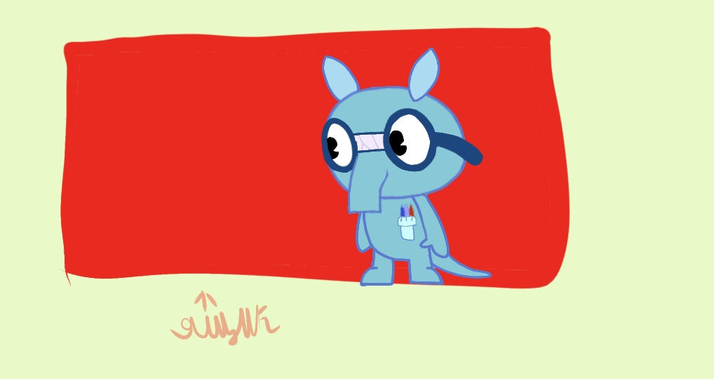 Sniffles with red box by UwUponpMlpHTF on DeviantArt