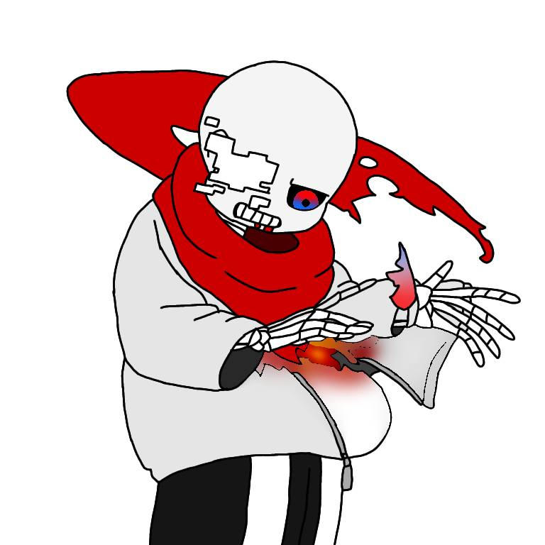 aftertale geno sans draw by BendyWithMachine on DeviantArt