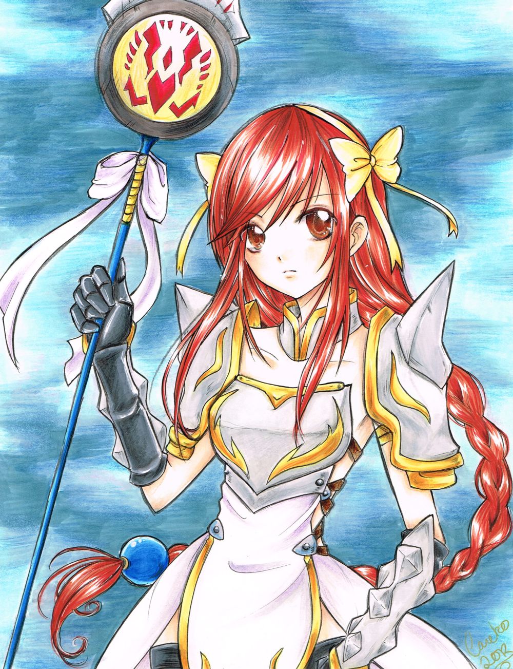 Erza Lightning empress armor by careko on DeviantArt
