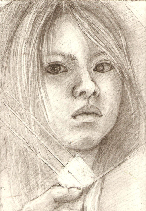 Graphite Self-Portrait