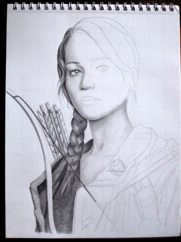 Girl on Fire WIP 3