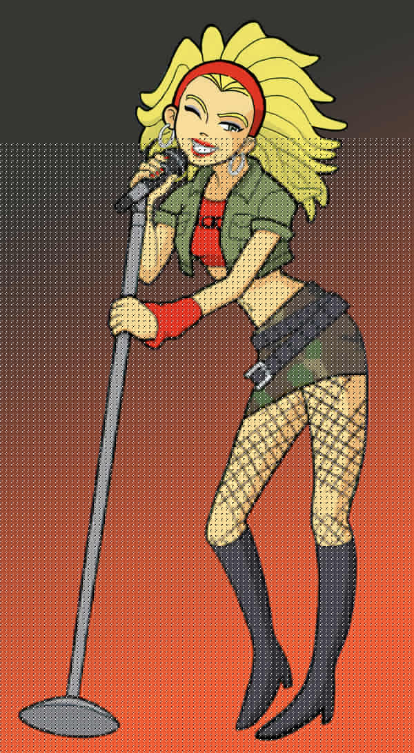 GH-Female Vocalist Colored by SandikaRakhim on DeviantArt