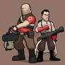 TF2 Heavy and Medic