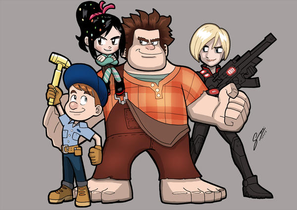 Wreck-It Ralph by SandikaRakhim on DeviantArt