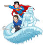 Luke, Superman, and Iceman