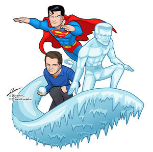 Luke, Superman, and Iceman