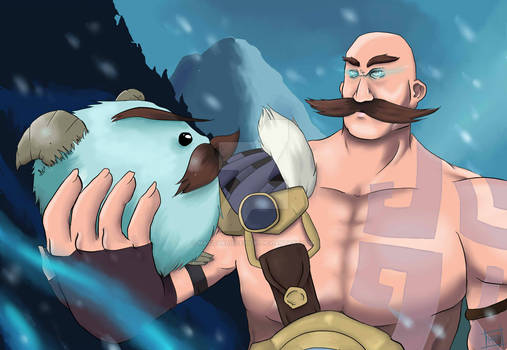 Braum, the Heart of the Freljord Fan Art