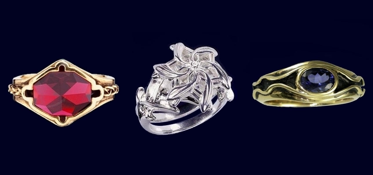 Elven Rings of Power by jao666 on DeviantArt