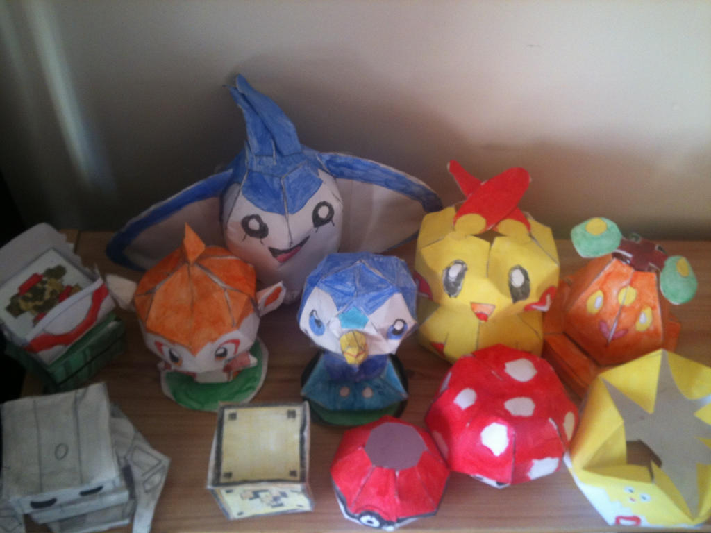 Papercraft Group by yumjum on DeviantArt