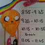 Adventure Time Timetable zoom 2