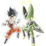Gohan and Cell