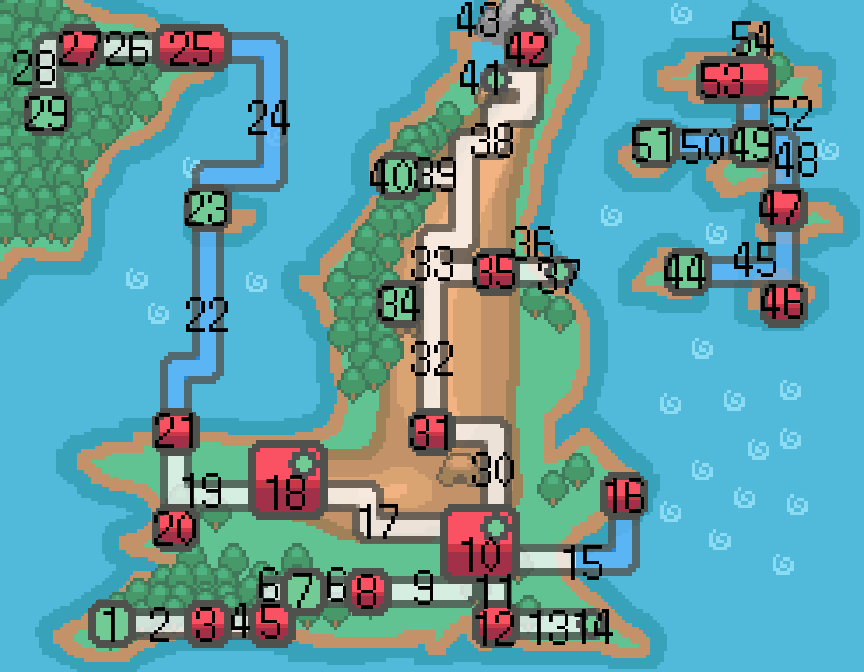 Pokemon Selte World Map Hgss Style By Cloudu30 On Deviantart