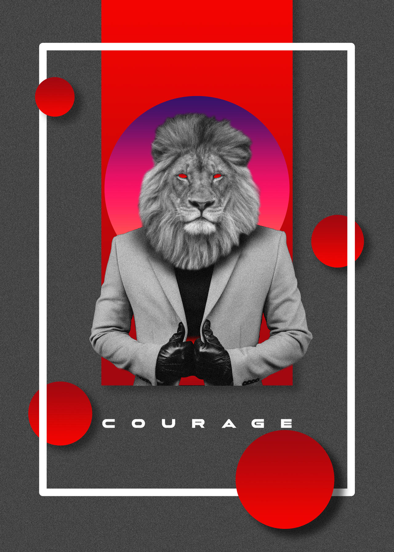 Courage Symbol Lion