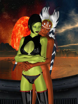 Barriss and Ahsoka