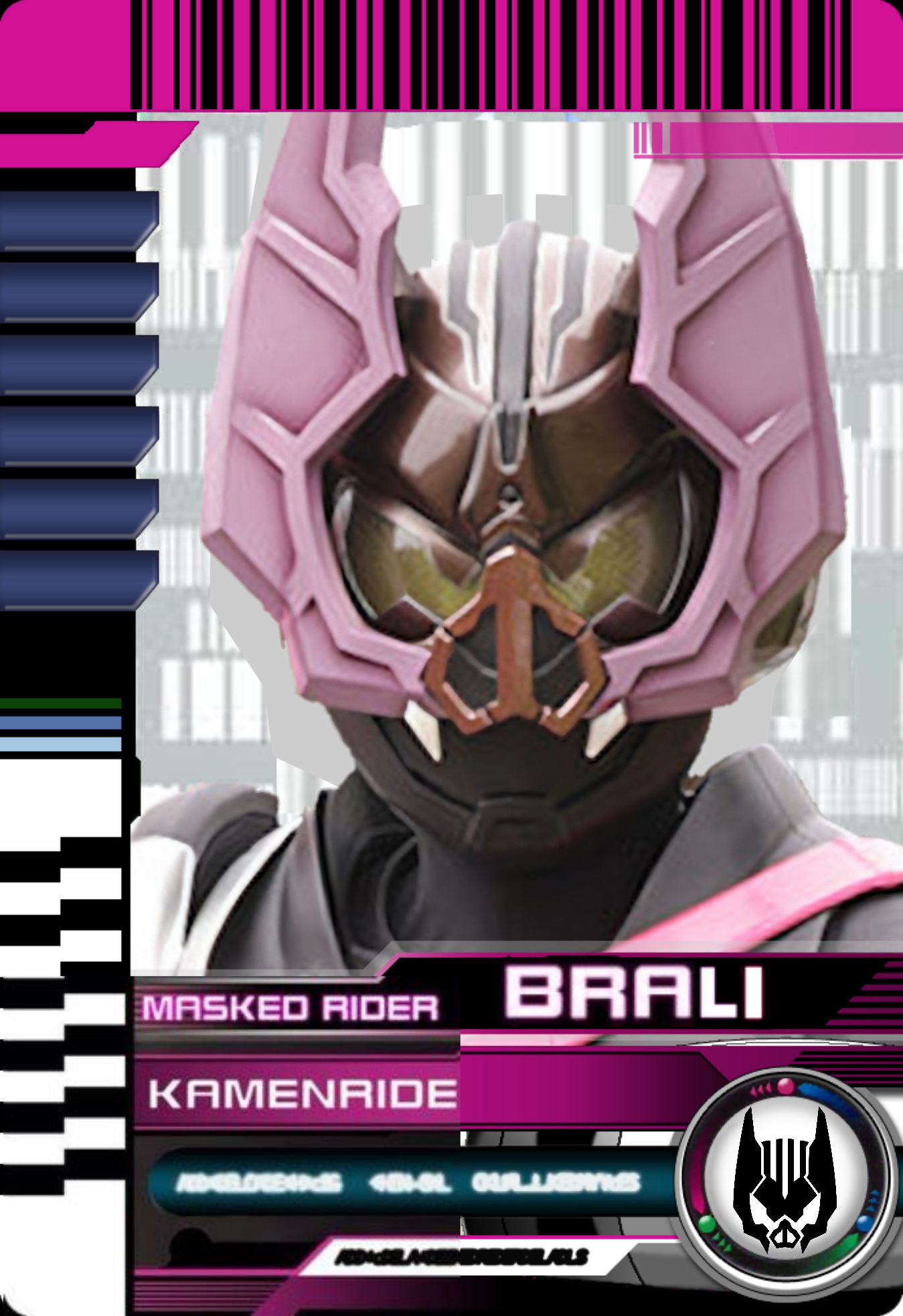Kamen Rider Brali Rider Card by AlbinoJoker4 on DeviantArt